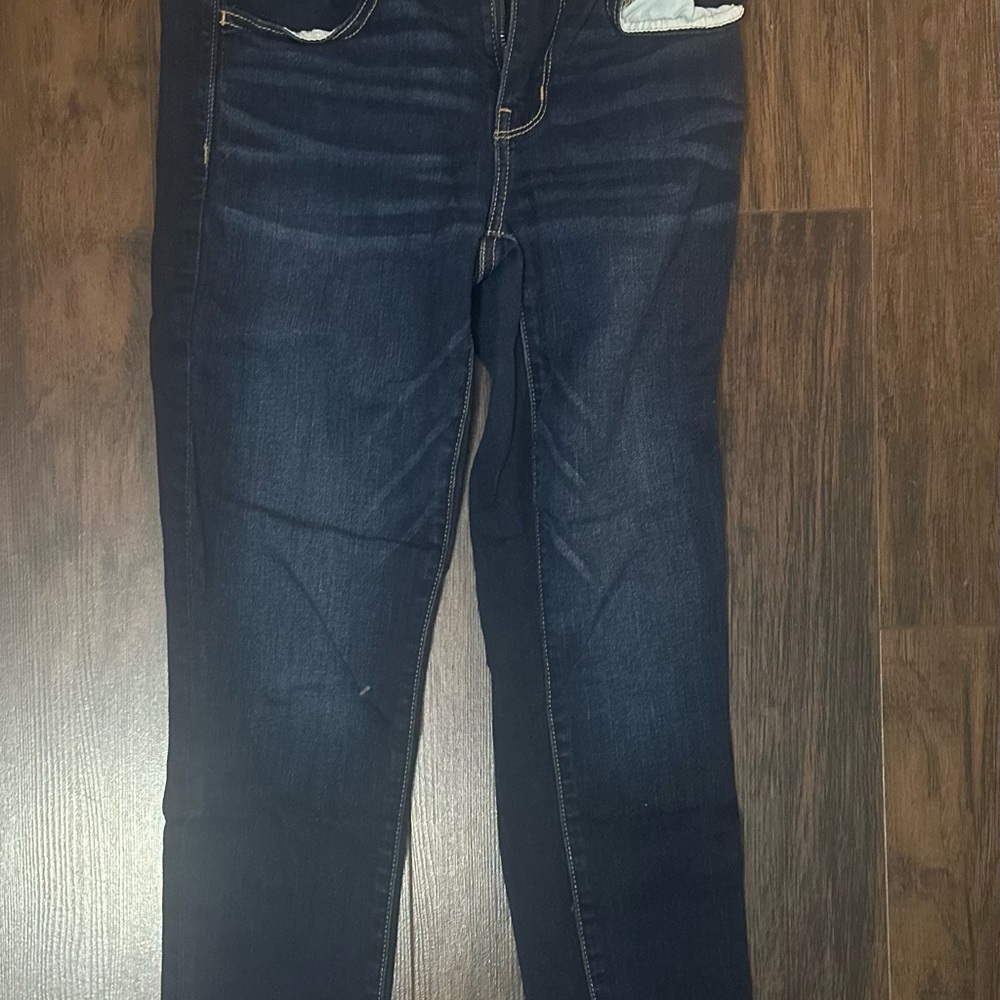 American Age Dark Blue Women Jeans
